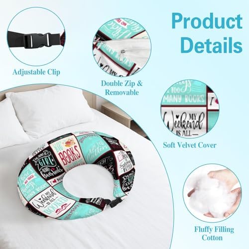 Queen Hero Lap Pillow for Reading & Gaming Lap Desk Pillows for Crocheting & Crafting with Elbow & Arm Support Cushion for Ergonomic Use on Bed and Couch - Image 4