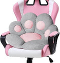 Ditucu Cat Paw Cushion Kawaii Chair Cushions 27.5 x 23.6 inch Cute Stuff Seat Pad Comfy Lazy Sofa Office Floor Pillow for Gaming Chairs Room Decor Grey by DITUCU
