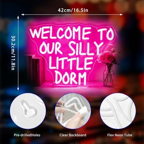 Neon Sign, Dorm Room Neon Signs for Wall Decor LED Signs Neon Light - Image 3
