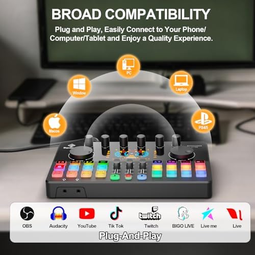 M100 2‑Person Podcast Equipment Bundle,Dual XLR‑3.5 Condenser Mics - Image 5