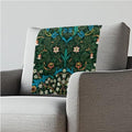 William Morris Green Leaf 3 Pcs Recliner Headrest Protector 26x16 Inch - Polyester Fabric, Decoration & Breathable Chair Cover with Anti-Slip Base, Easy to Install for Home/Office by ZCFYGDX