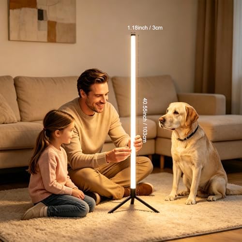 RGB Corner Floor Lamp, Smart LED with App & Remote Control - Image 7