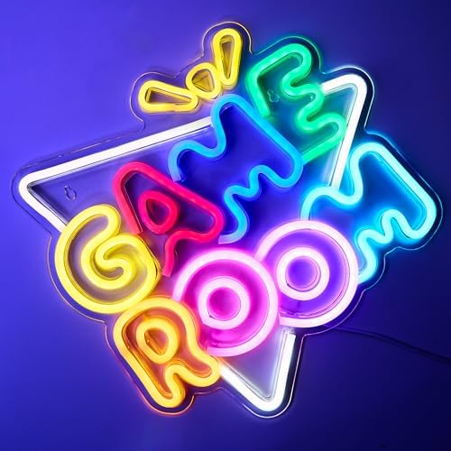 Neon Lights Gamer Room Decor, LED Gaming Lights, Boys Bedroom Decor - Image 2