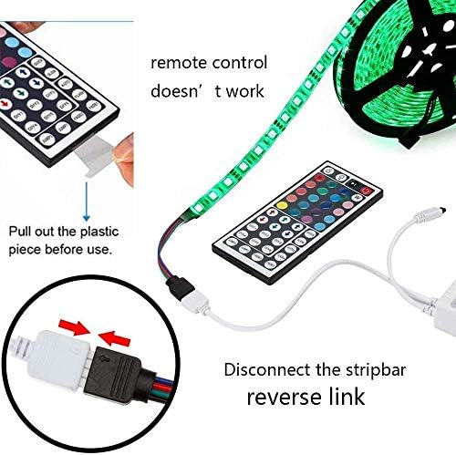 44 Key RGB LED Light Strip Remote Controller Led Light Remote Replacement for SMD 5050 2835 3528 Led Strip Lights - Image 3