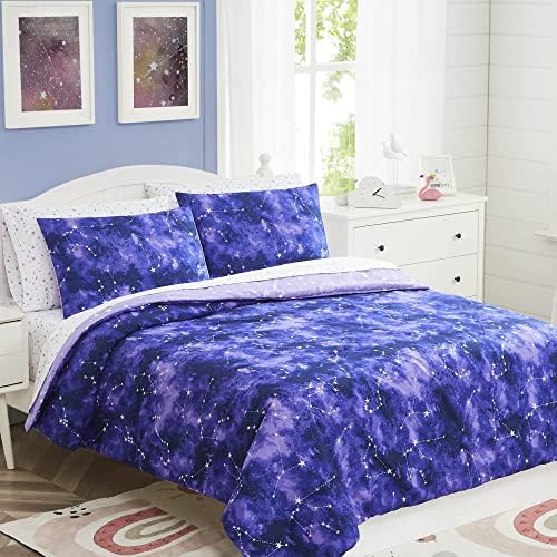 Full Size Comforter Sets for Boys - 7 Pieces Galaxy Full Bedding Sets - Image 6