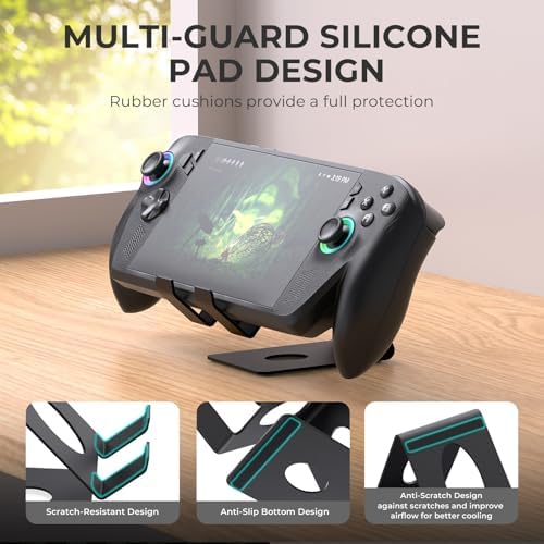 JYGamhanbil Desktop Stand Metal Holder for Portable Gaming Handheld Console - Image 5