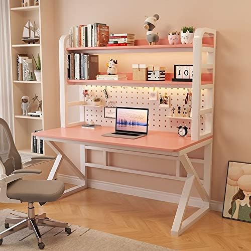 Pegboard Wall Organizer Panels.Home Office Computer Desk with Shelves & Pegboard - Easy Assembly for Students & Professionals, Modern Design for Space-Saving & nization by Unknown