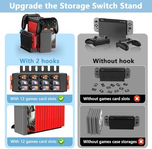 Switch Games Organizer Station for Switch 2/Switch/Switch OLED - Image 5