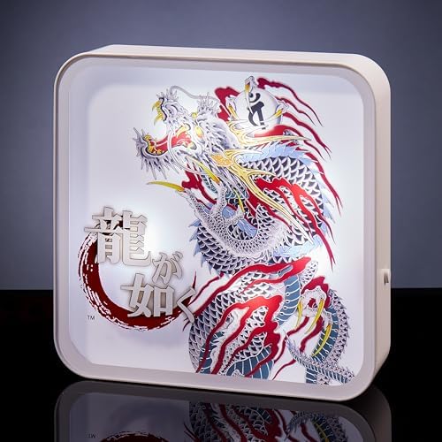 Numskull Official Yakuza Acrylic Logo Desk Lamp Wall Light for Bedroom, Office, Home, Study, Work - Image 3