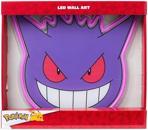Silver Buffalo Pokémon Gengar Face Small Die Cut, Wall Art - Image 2