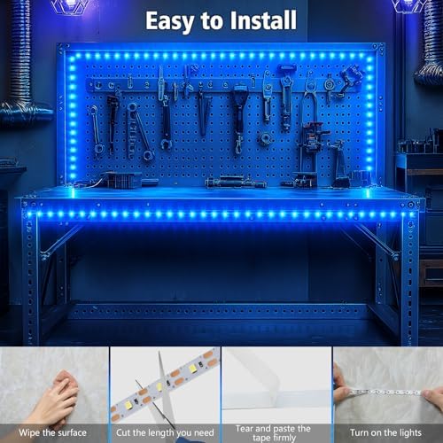 echosari Strip Lights USB 9.8Ft 180 LED Strip Lights Cuttable Each 2835 SMD - Image 7