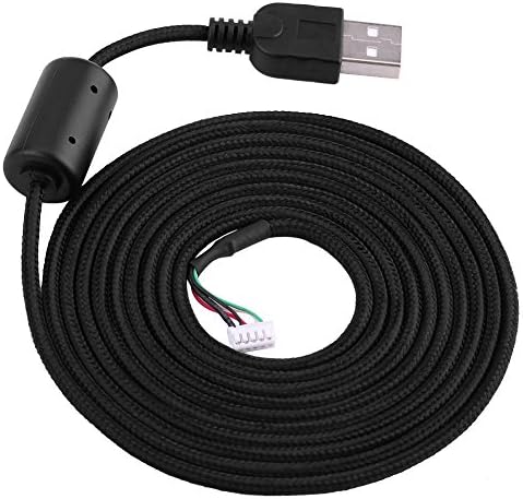 Cable Mouse Cable Paracord Replacement 12 x 7 x 2 m USB Mouse Line Wire Cable Replacement Repair Accessories G500s Game Mouse - Image 6