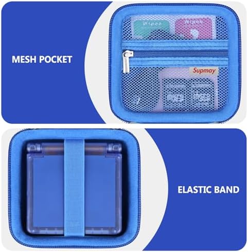 Supmay Carrying Case for Anbernic RG Rotate, RG34XXSP, RG35XXSP, Blue - Image 4