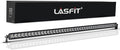 LASFIT 42 inch LED Light Bar Single Row Slim Spot Flood Combo Driving 6000K by LASFIT