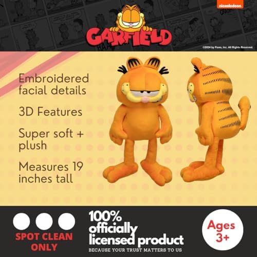 Garfield Bedding Super Soft Cozy Decorative Cuddle Pillow, (Officially Licensed Product) By Franco Collectibles - Image 3