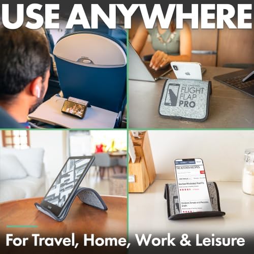 Flight Flap Airplane Phone Holder - Foldable Phone Stand for Plane Travel - Image 6