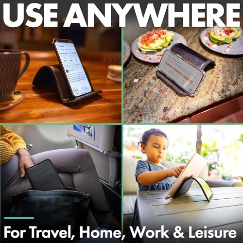 Flight Flap Airplane Phone Holder - Foldable Phone Stand for Plane Travel - Image 6