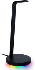 Razer Base Station V2 Chroma Headphone Headset Stand Holder, Black | Chroma RGB Lighting, Taller Stand & Anti-slip Ledge, USB Charging Ports, Anti-Slip Rubber Base, 3.5mm Port + Built-in DAC by Unknown