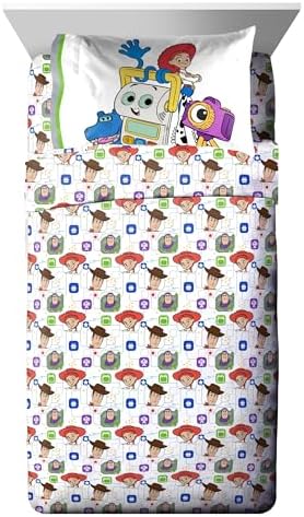 Jay Franco Kids Comforter Set Includes Sheets and Pillow Covers - Soft and Cozy Bed Set for Stylish Room Decor, Official Licensed Bedding, Grey - Toy Story, 5 Piece Twin - Image 6