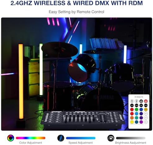 Battery Powered Pixel Tube Light Bar for Stage Party - Image 5