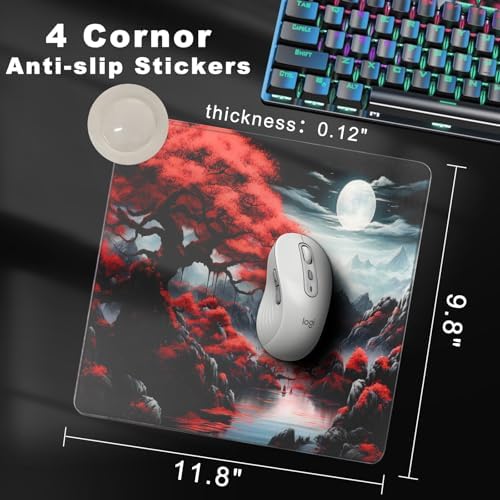 Glass Mousepad, Hard Surface Gaming Mouse Pads, Mousepad Gaming, Glasspad - Image 6