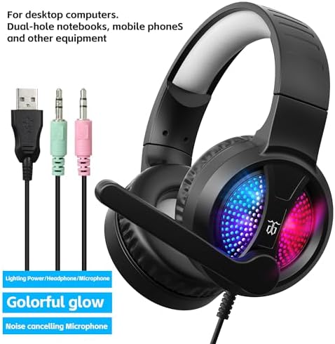 DGG Gaming Keyboard and Mouse, Headphones, Mouse pad Combo for PC Gamers - Image 7