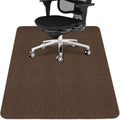 Sycoodeal Office Chair Mat for Hardwood Floor,Office Chair Mat for Tile Floor,Large Floor Protector Rug,Computer Gaming Mat,Easy to Clean,Anti-Slip,Coffee(48"x36") by SYCOODEAL