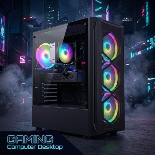 STGAubron Gaming PC Desktop,Core I7-8700,RTX 3060 12G,16GB DDR4,512G SSD - Image 4