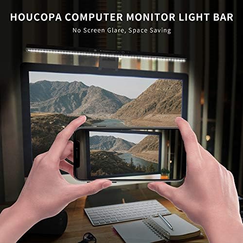 Computer Monitor Light Bar, Screen Light Bar e-Reading LED Task Lamp, Gaming Lights, Touch Stepless Dimming, 3 Color Temperature,USB Powered Monitor Lamps for Desk/Office/Home - Image 6