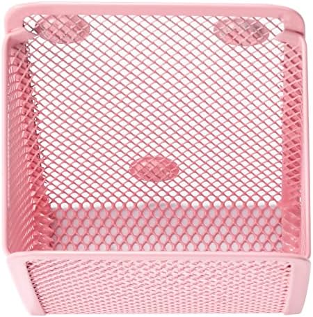 Magnetic Pencil Holder,Mesh Stainless Steel Pen Basket, Metal Writing Utensil Storage Organizer for Whiteboard,Blackboard,Kitchen, Locker, Home, or Office - Image 5