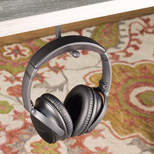 String Swing Headphone Hanger Hook Headset Holder Accessory Hook for Under Desk Or Table (Screw Or Adhesive Strip Mount, Single Unit) - Image 7