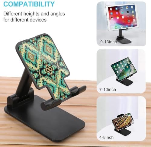 Reusable Ethnic Geometric Pattern Mexican Tribal Cell Phone Holder - Image 3