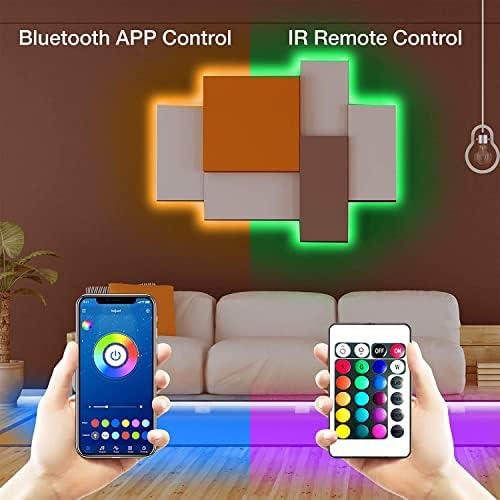 Phopollo 50FT LED Strip Lights 5050 RGB Color Changing for Bedroom - Image 3