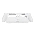 TPU Protective Case with Stand for Gaming Console, Ultra Soft Silicone Cover, Lightweight Shockproof Protector for 7-Inch Handheld System 2025, White by Technologyconnectsyouandme