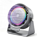 Bluetooth Speaker Desk Fan with Phone Stand & RGB Light by Anyyuk
