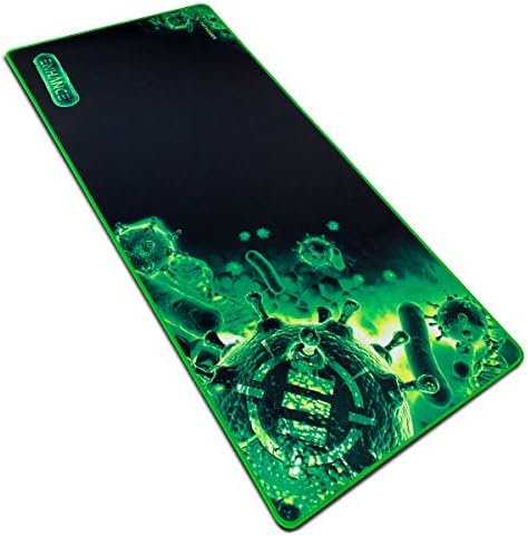 Enhance Extended Large Gaming Mouse Pad - XL Mouse Mat (31.5" x 13.75") Anti-Fray Stitching for Professional Esports with Low-Friction Tracking Surface and Non-Slip Backing - Green by ENHANCEGaming