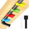 Cable Straps Hook and Loop Cable Ties, Color Mixing, 120Pcs by LoopStraps
