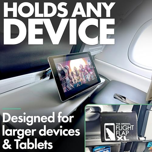 Flight Flap Airplane Phone Holder, Flexible Airplane Tablet Holder Travel - Image 4