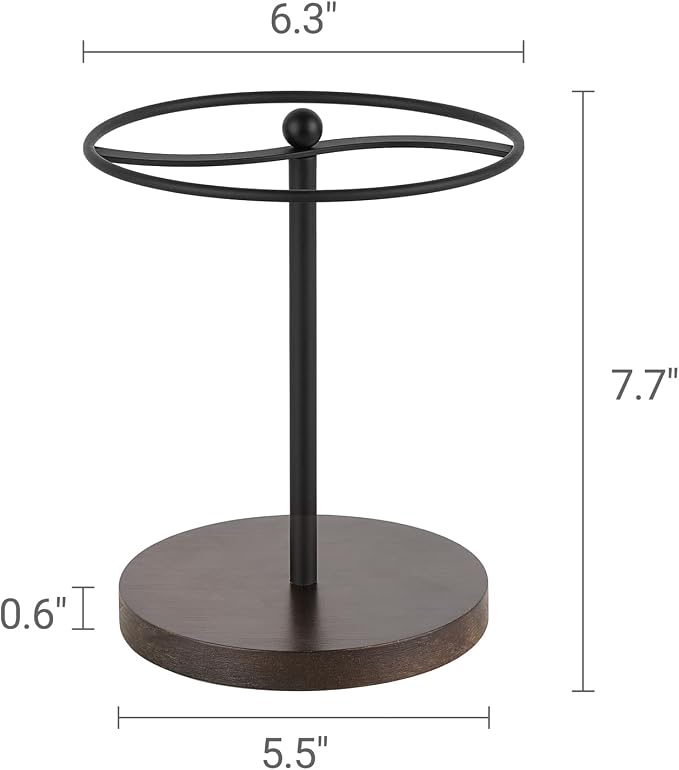 Mkono Sunglasses Organizer, Metal Glass Holder Storage Stand Display 1 Pack - Image 7