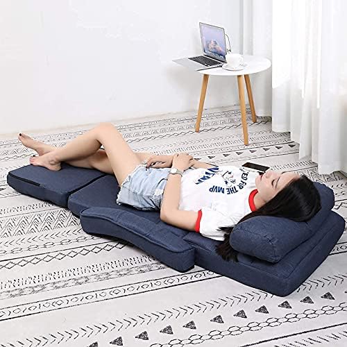 14-Position Adjustable Floor Chair for Adults with Armrests | Folding floor lounger with pillow for gaming, reading, TV watching and relaxing. - Image 4