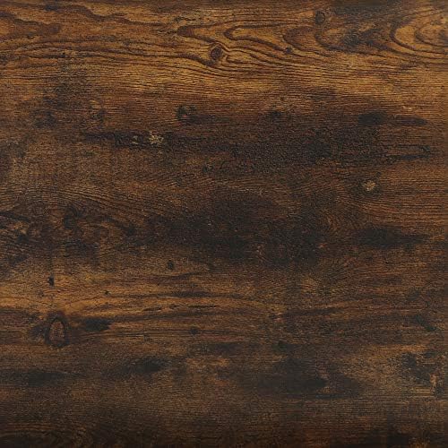 Furinno Andrey Set of 2 Square Side Table, End Table, Amber Pine - Image 7