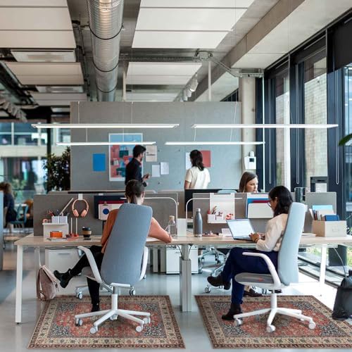 Anidaroel Chair Mat for Hardwood Floor, 48"x60" Desk Chair Mat for Hard Floors, Anti-Slip Office Rugs for Rolling Chairs - Image 6