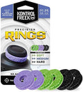 KontrolFreek Precision Rings | Aim Assist Motion Control for PlayStation 4 (PS4), PS5, Xbox One, XBX, Switch Pro & Scuf Controller (Black/Purple/Green) by KontrolFreek