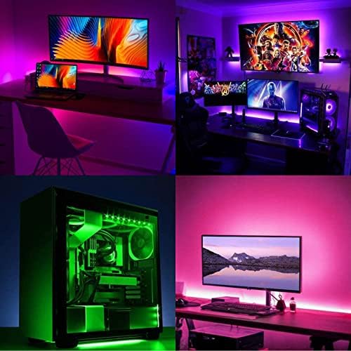 5V USB RGB LED Strip Light USB Powered 13.2ft/4M (2pcs x 6.6ft) 240LED - Image 6