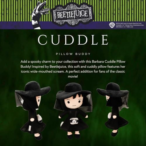 Franco Beetlejuice Halloween Lydia Deetz Bedding Super Soft Plush Decorative Throw Pillow, (Officially Licensed Product) Collectibles - Image 3