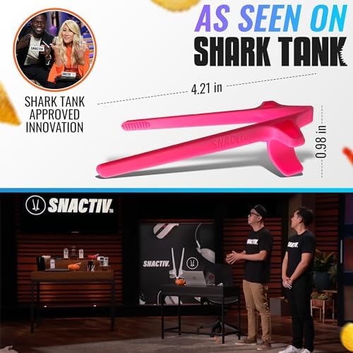 SNACTIV LITE Finger Chopsticks for Gamers 4PC NEON Bundle - As Seen on Shark Tank! The Official Snacking Tool of the Future - Enjoy Snacks and Chips with Ease - Innovative Gaming Snacking Solution - Image 3
