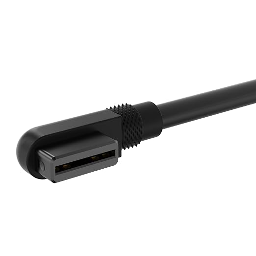 CORSAIR iCUE Link Slim Cable - 600mm Straight/Slim 90° - Black - Image 5