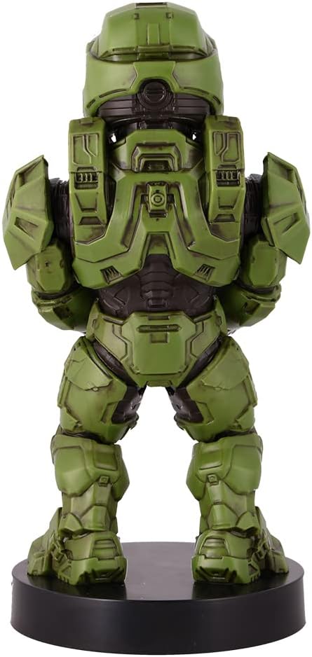 Exquisite Gaming: Halo: Master Chief - Mobile Phone & Gaming Controller Holder, Device Stand, Cable Guys, Xbox Licensed Figure, Green - Image 6