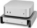 Aluminum Mini PC Cooler Stand with 120mm Fan by HuseWming