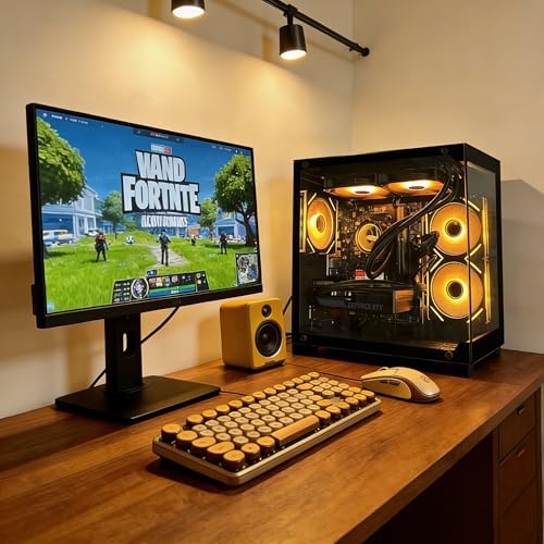 SKYESEV Gaming PC Desktop, AMD Ryzen 5 9600X, RTX5060 8GB Graphics - Image 2